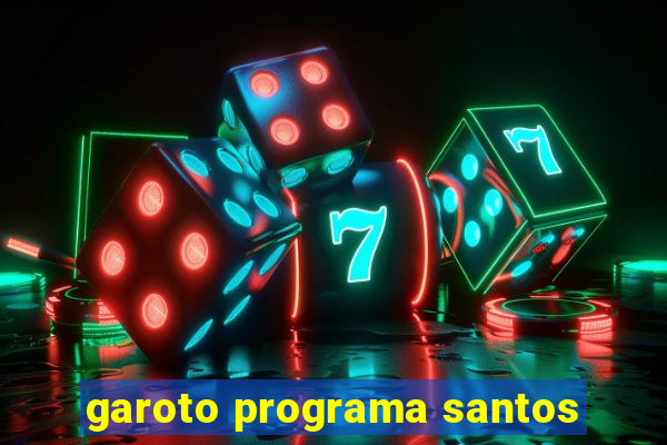 garoto programa santos